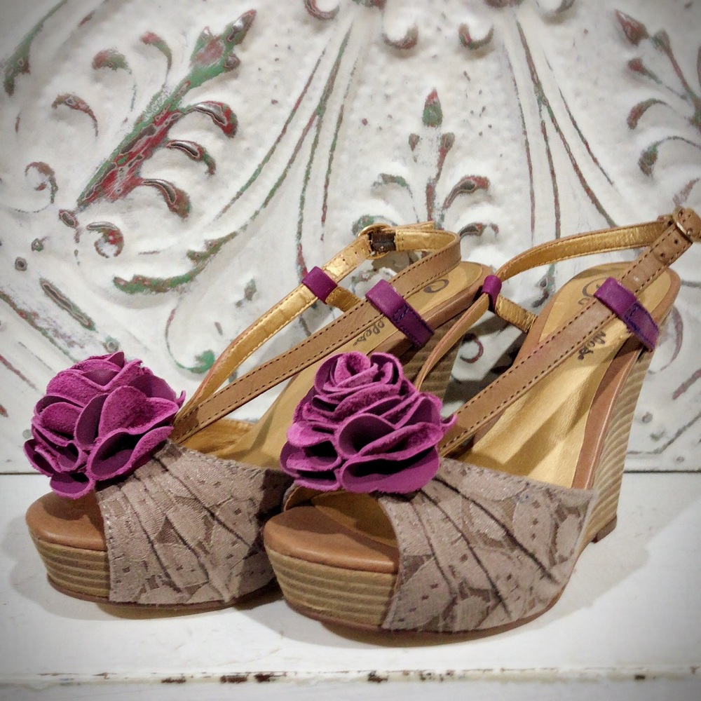 Seychelles wedge heel slingback